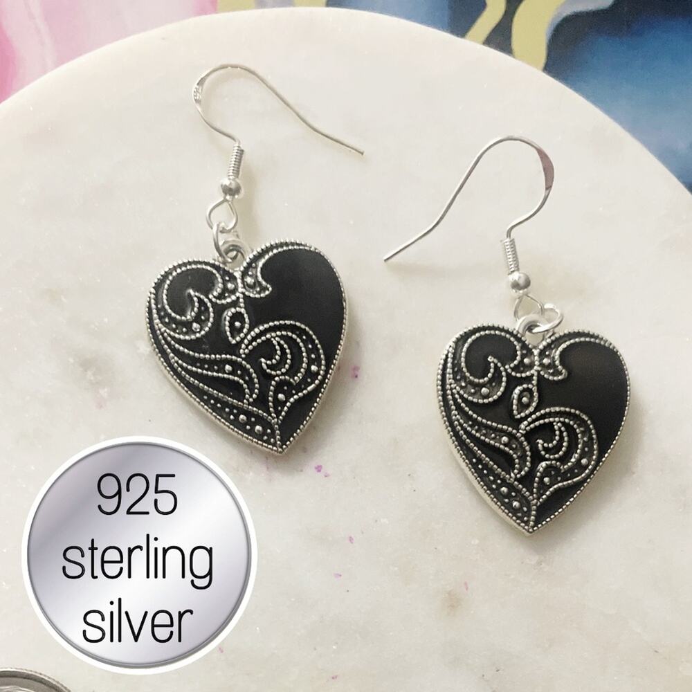 Heart earrings